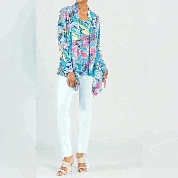 Clara Sun Woo Draped Tunic Cardigan - Picture 1 of 7